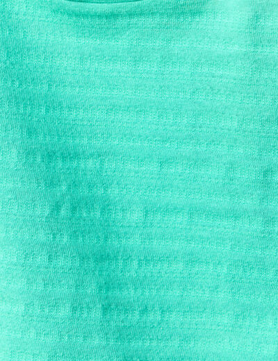 Débardeur sans manches vert turquoise femme
