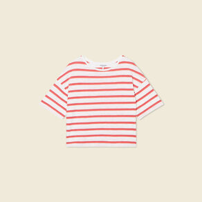 t shirt manches courtes ecru femme T-shirt manches courtes ecru femme