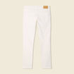 Jeans slim longueur 32 denim blanc homme