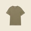 T-shirt éco-responsable vert kaki homme