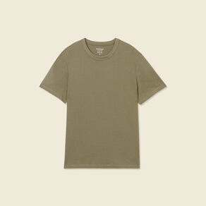 T-shirt éco-responsable vert kaki homme