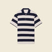 Polo manches courtes bleu marine homme