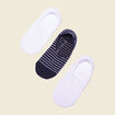 Lot 3 paires chaussettes blanc homme