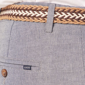 pantalon chino ceinture bleu marine homme Pantalon chino ceinturé bleu marine homme
