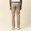 Pantalon chino straight taupe homme