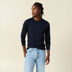 T-shirt éco-responsable bleu marine homme