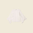 Chemise manches longues ecru femme