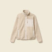 Sweat effet polaire manches longues sable homme