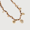 Collier camel femme