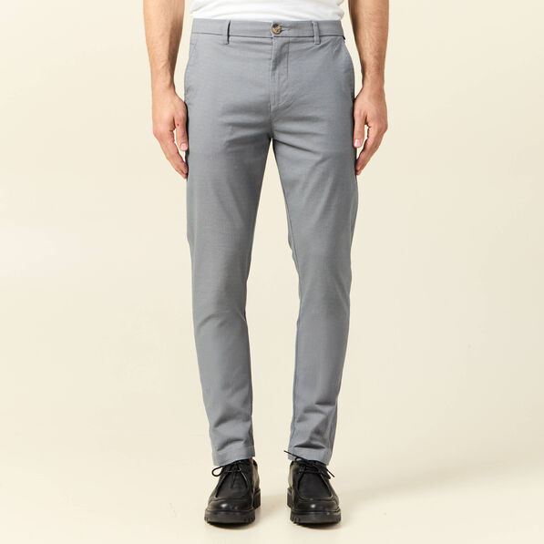 Pantalon slim Instinct chino gris homme