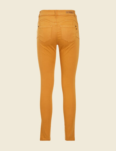 Pantalon Audrey - skinny push up jaune femme