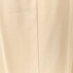 Jupe longue portefeuille beige femme