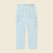Jeans large charpentier denim bleach homme