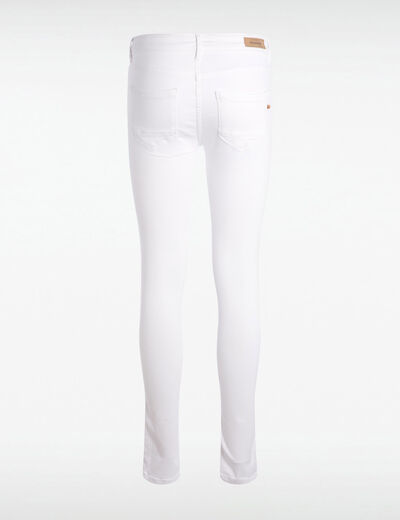 Jeans Lou - jegging blanc femme