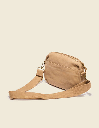 Sac banane beige homme