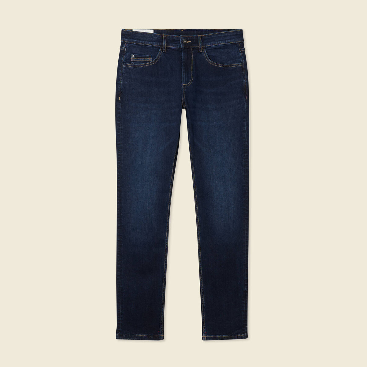 Jeans slim denim brut homme