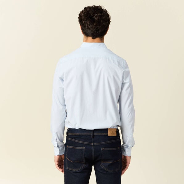 chemise manches longues bleu ciel homme Chemise manches longues bleu ciel homme