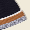Bonnet bleu marine homme