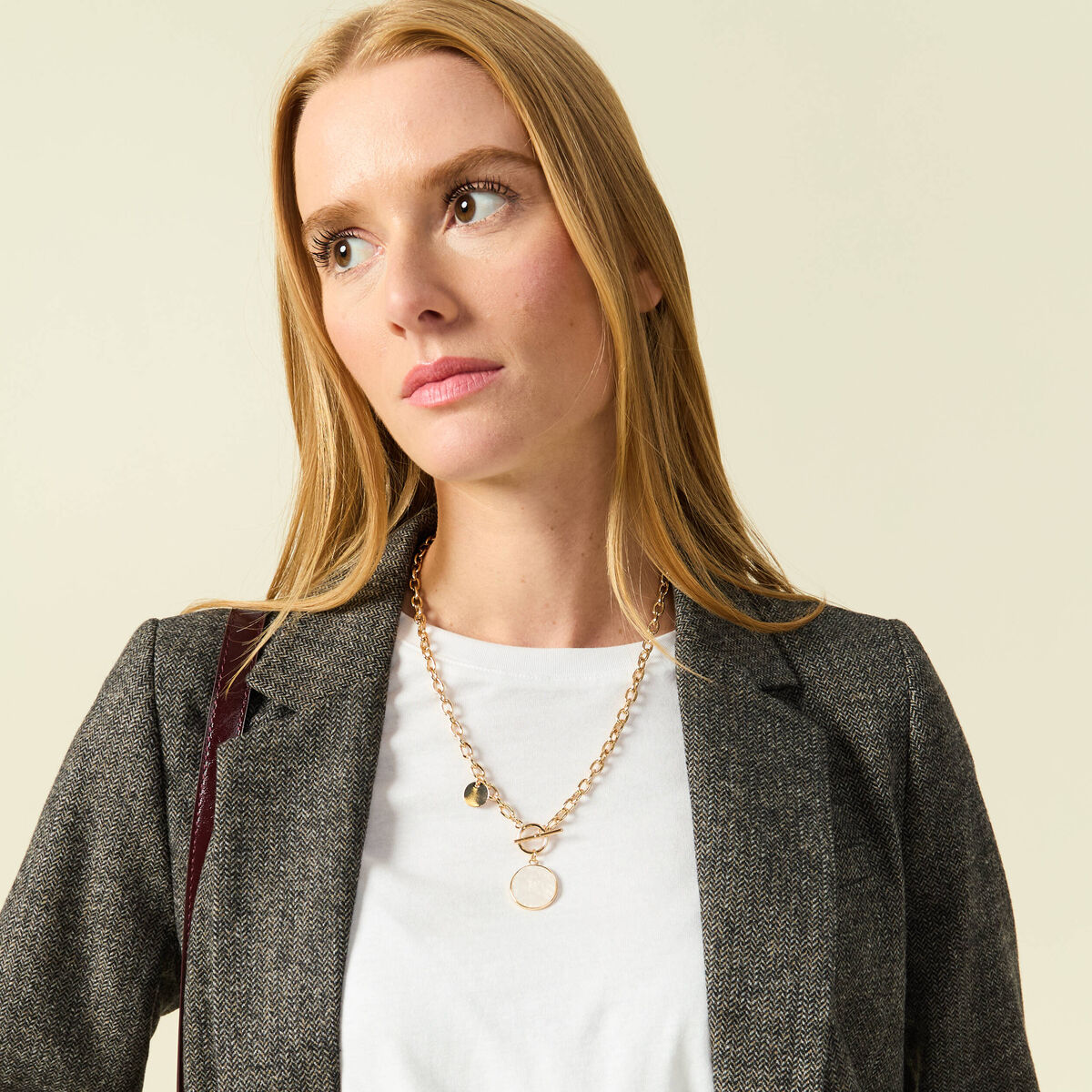 Collier couleur or femme Vibs