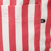 Short de bain rouge corail homme