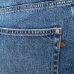 Jeans loose en coton denim used femme