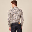 Chemise à manches longues blanc homme