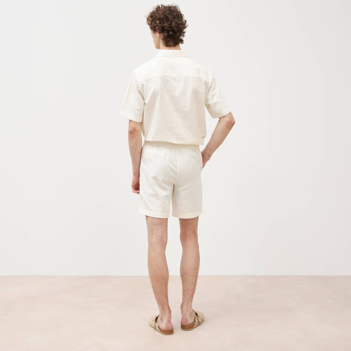 Bermuda ecru homme