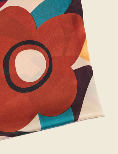 Foulard multicolore femme