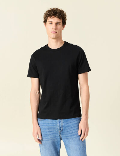 T-shirt éco-responsable noir homme