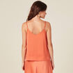 Caraco éco-responsable orange foncé femme