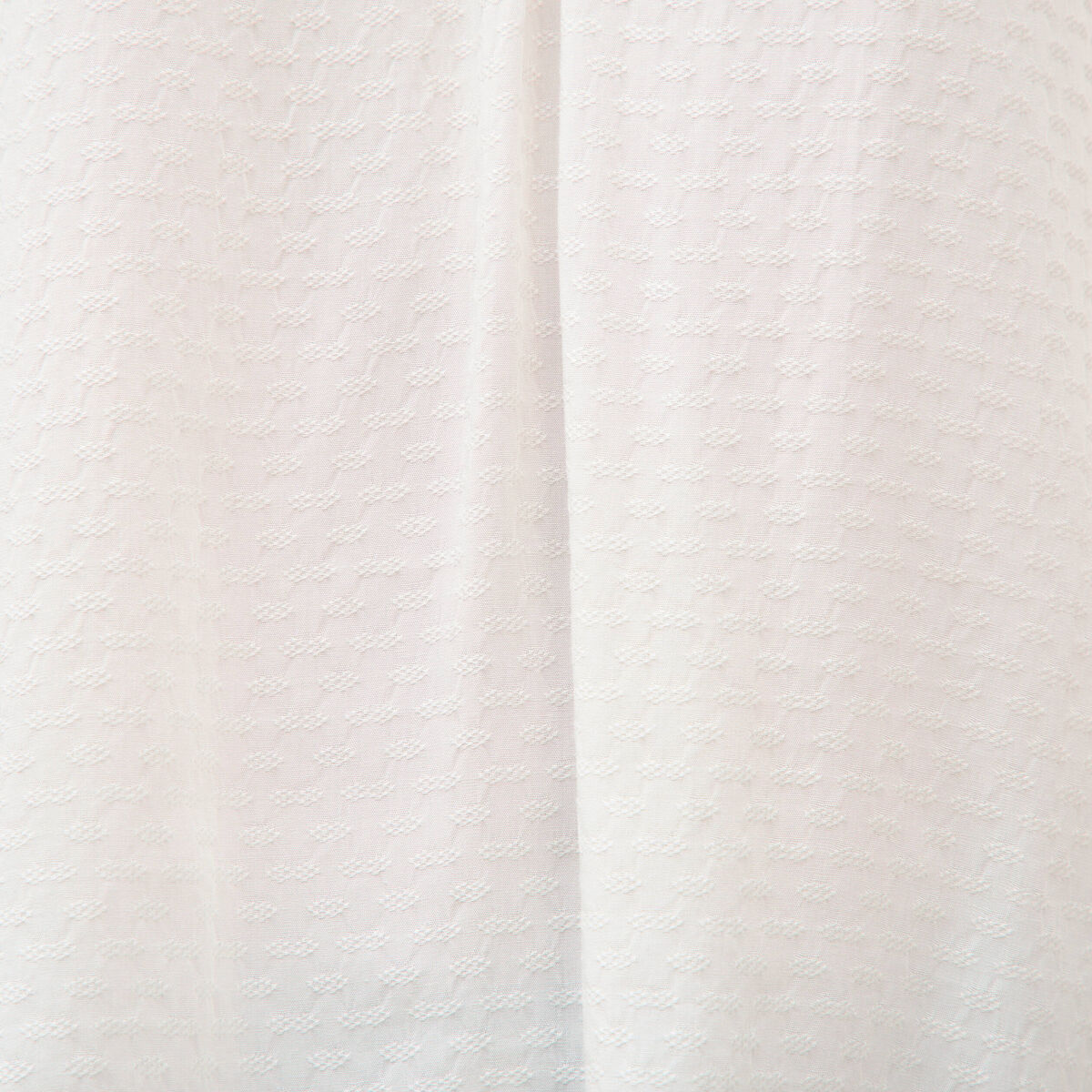 Top sans manches col tailleur ecru femme