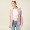 Veste blazer éco-responsable rose femme