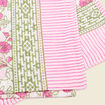 Foulard rose fushia femme