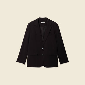 veste blazer droite noir femme Veste blazer droite noir femme