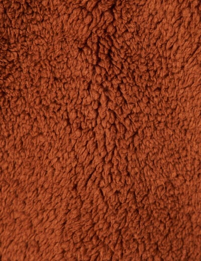 Sweat éco-responsable rouge foncé femme