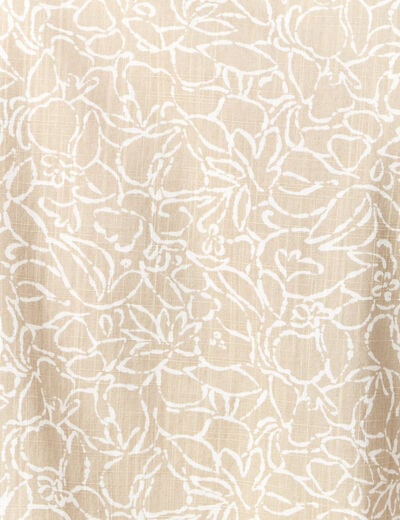 Chemise manches courtes beige homme