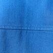 Surchemise oversize bleu roi homme