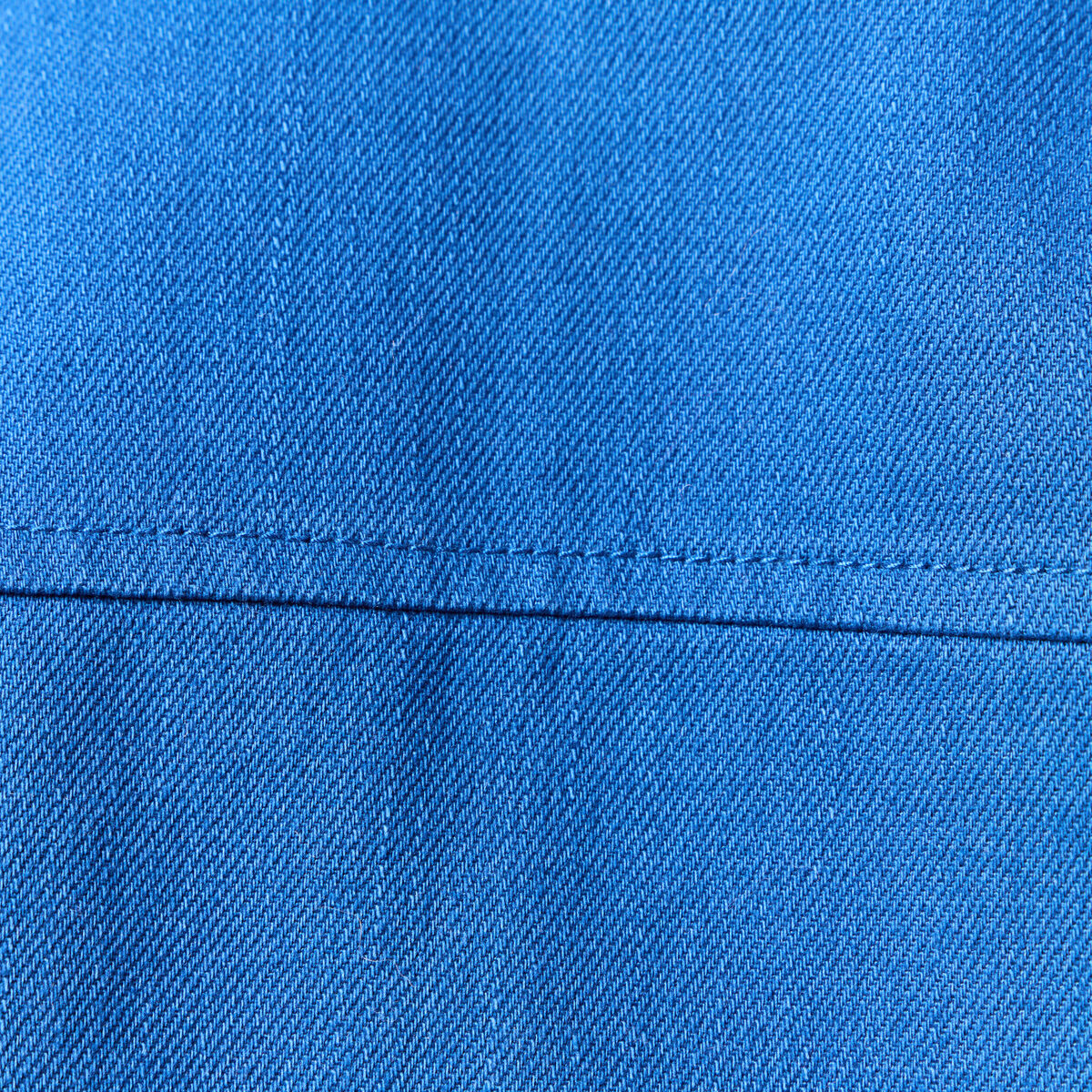 Surchemise oversize bleu roi homme