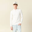 T-shirt &agrave; capuche ecru homme