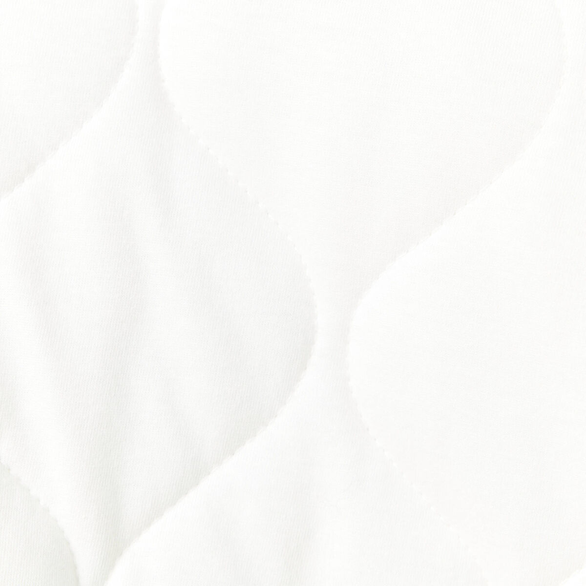 Gilet matelassé ecru femme