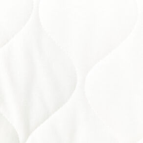 Gilet matelassé ecru femme
