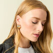Boucles d'oreilles couleur or femme