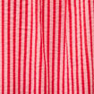 Top droit manches courtes rouge femme