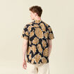 Chemise manches courtes noir homme