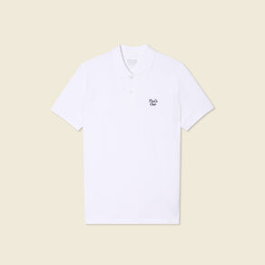 polo manches courtes blanc homme Polo manches courtes blanc homme