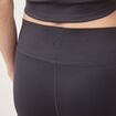 Leggings gris fonc&eacute; femme