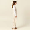 Veston éco-responsable sable femme