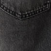 Jeans large 5 poches denim snow noir homme