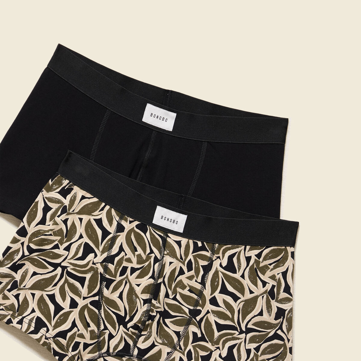 Pack de 2 boxers noir homme