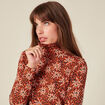 T-shirt manches longues camel femme